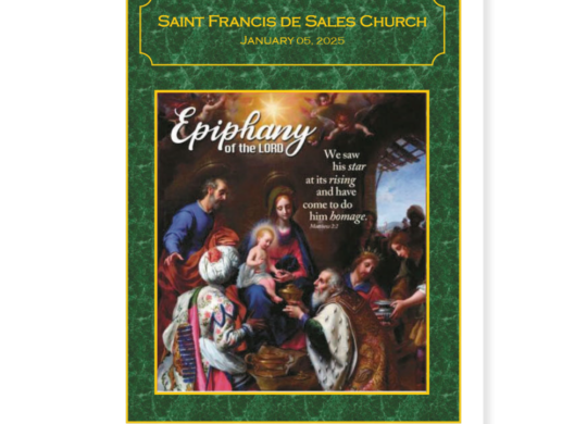 Weekly Bulletin, The Epiphany of the Lord, January 5, 2025